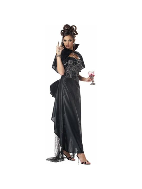 Adult Victorian Vampira Costume by Masquerade