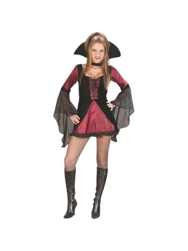 Women's Sexy Vampiress Halloween Costume (Junior Sizes) by Masquerade