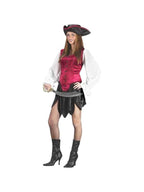 Women's First Mate Pirate Halloween Costume (Junior Sizes) by Masquerade