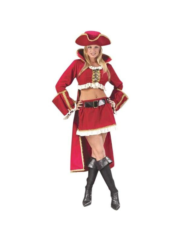 Adult Sexy Captain Blackheart Pirate Costume by Masquerade
