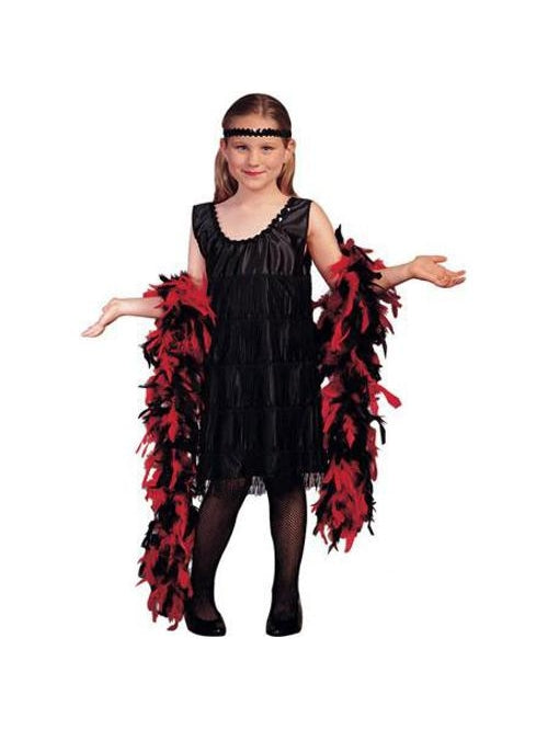 Child's Black Roaring 20s Flapper Costume by Masquerade