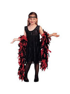 Child's Black Roaring 20s Flapper Costume by Masquerade