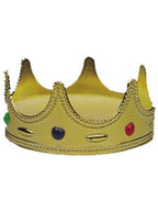 Child Gold King Crown by Masquerade