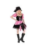 Childs Pink Punk Pirate Costume by Masquerade