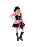 Childs Pink Punk Pirate Costume by Masquerade