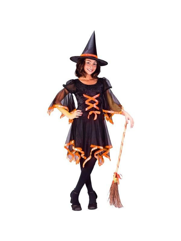 Childs Ribbon Witch Costume by Masquerade