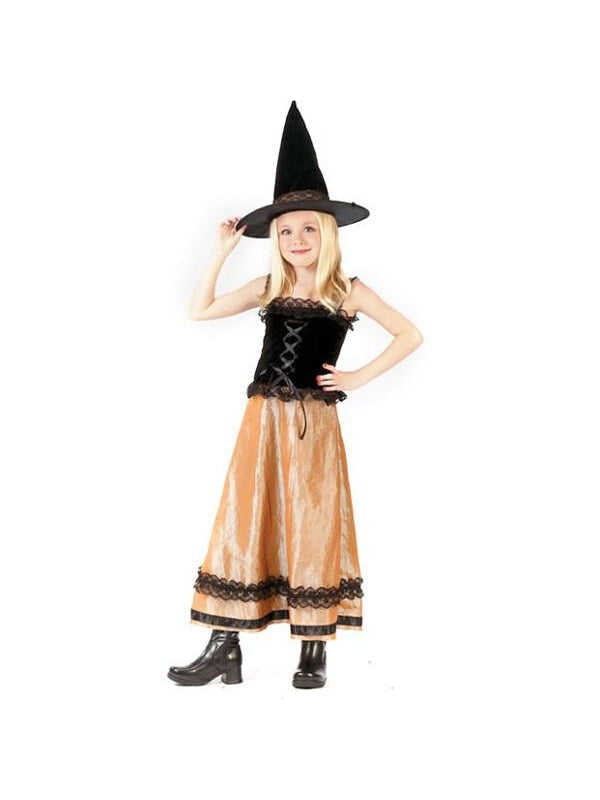 Childs Elegant Witch Costume by Masquerade