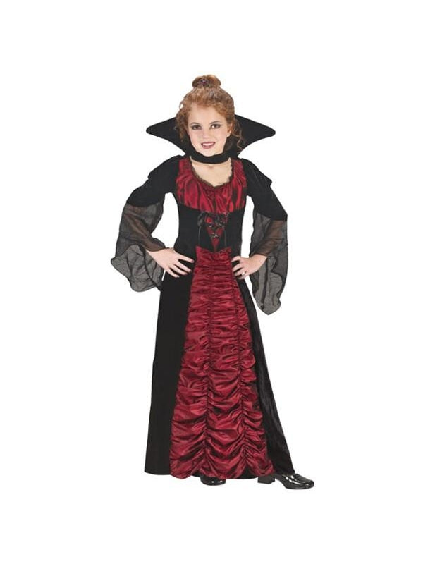 Childs Elegant Coffin Vampiress Costume by Masquerade