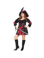 Adult Plus Size Stitch Pirate Costume by Masquerade