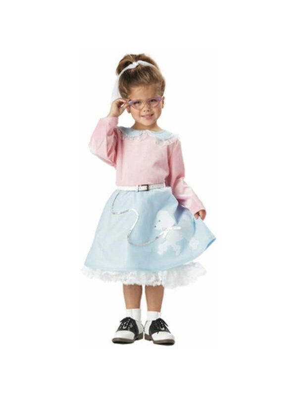 Toddler 50s Poodle Dress Costume by Masquerade