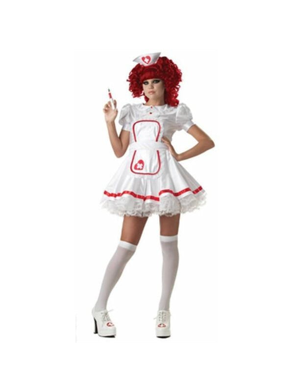 Women's Sexy Nurse Halloween Costume (Junior Sizes) by Masquerade
