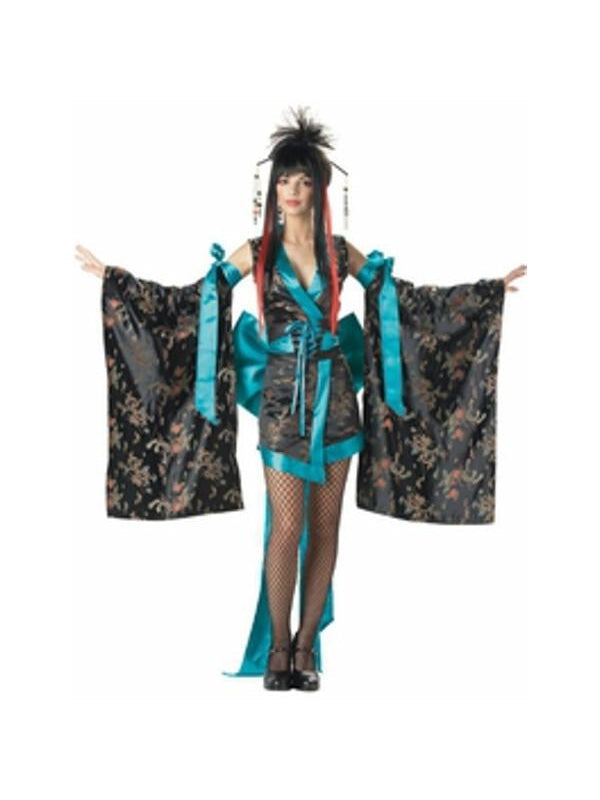 Women's Sexy Geisha Halloween Costume (Junior Sizes) by Masquerade