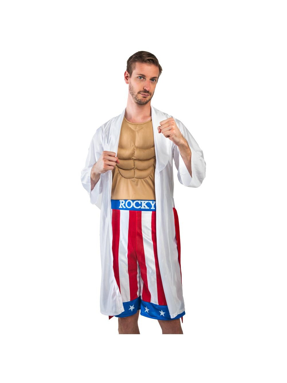 Rocky Boxer Adult Costume, Halloween by Masquerade