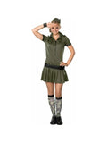 Women's Sexy Army Girl Halloween Costume (Junior Sizes) by Masquerade