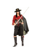 Adult Deluxe Women's Zorro Costume by Masquerade