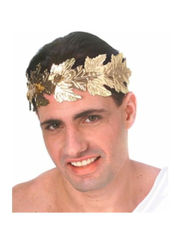 Roman Gold Head Wreath by Masquerade