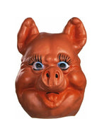 Deluxe Farm Animal Pig Mask by Masquerade