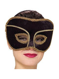 Black Scarlet Venetian Eyemask by Masquerade