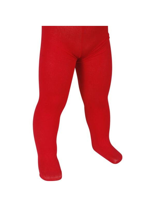 Child's Solid Red Tights by Masquerade