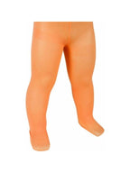 Childs Solid Orange Tights by Masquerade