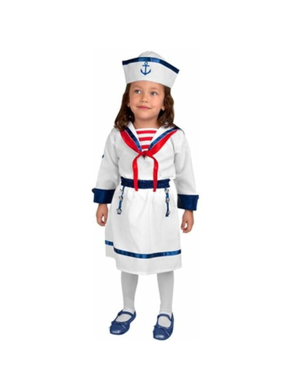 Toddler Girl's Sailor Costume by Masquerade