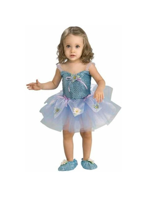 Toddler Blue Daisy Ballerina Girl Costume by Masquerade