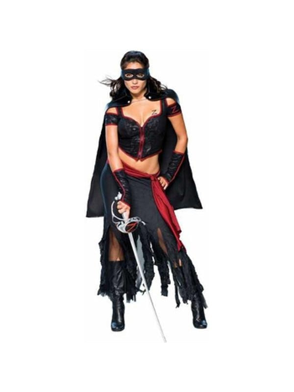 Adult Sexy Lady Zorro Costume by Masquerade