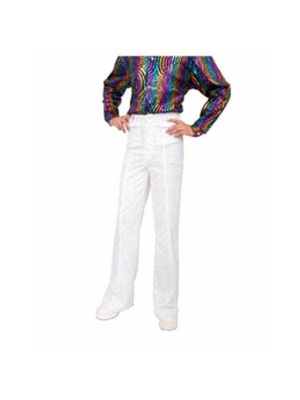 Men's Disco Pants White or Black by Masquerade