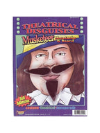 Adult Musketeer Costume Moustache by Masquerade
