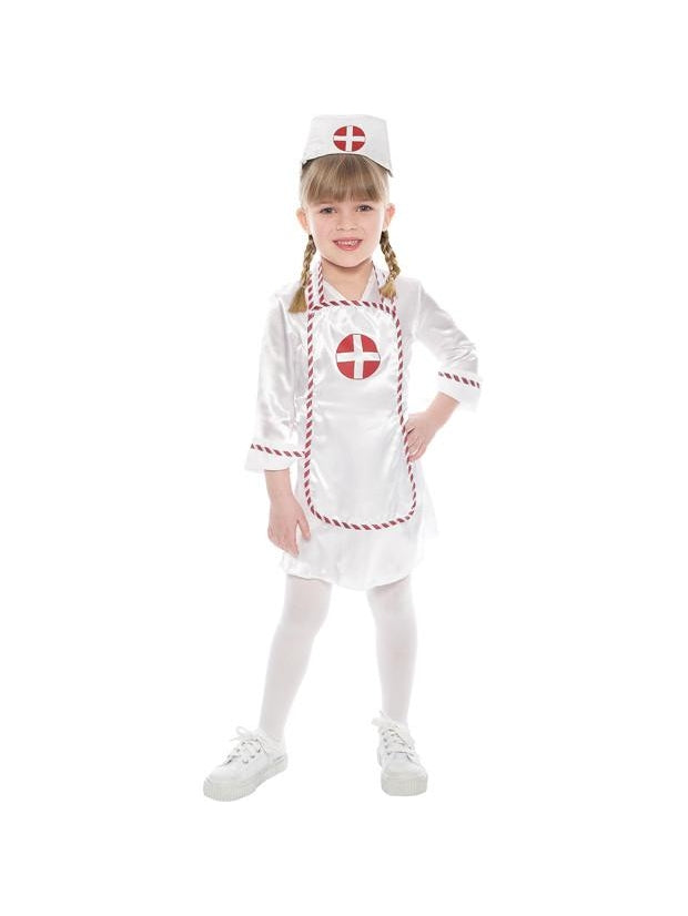 Toddler Adorable Nurse Costume by Masquerade