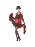 Women's Jazzy Flapper Halloween Costume (Junior Sizes) by Masquerade