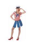 Women's Sailor Girl Halloween Costume (Junior Sizes) by Masquerade
