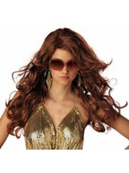 Auburn Sexy Mermaid Costume Wig by Masquerade