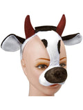 Adult Cow Animal Headpiece by Masquerade