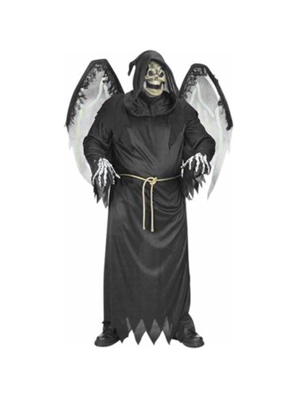 Adult Plus Size Winged Reaper Costume by Masquerade