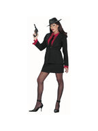 Adult Women's Gangster Suit Costume by Masquerade
