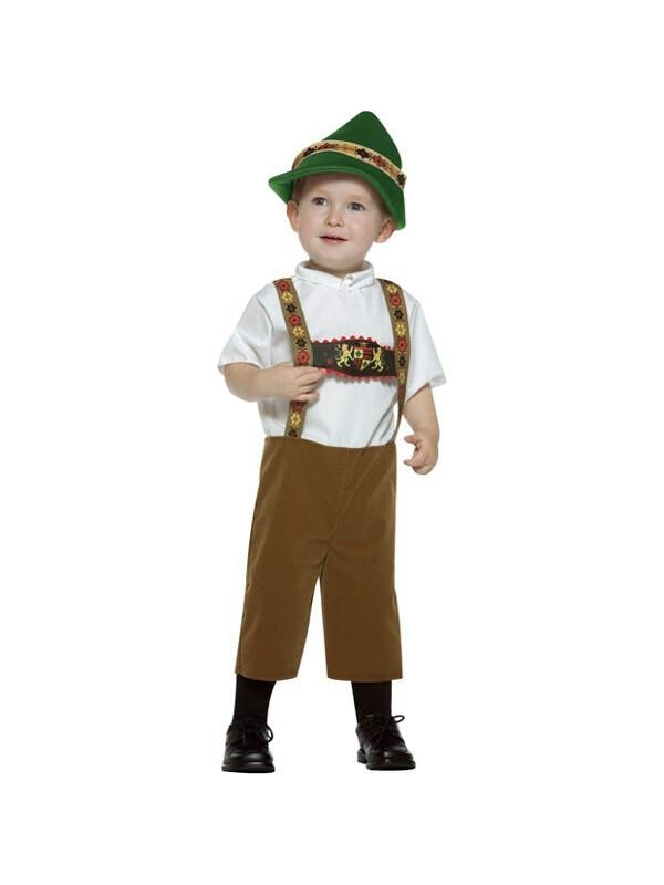 Toddler Lederhosen Boy Costume by Masquerade