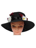 Deluxe Mary Poppins Hat by Masquerade