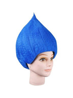Deluxe Blue Troll Wig by Masquerade