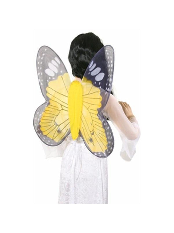 Yellow Butterfly Costume Wings by Masquerade