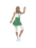 Women's Go Green Recycle Cheerleader Costume by Masquerade