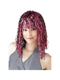 Pink Tinsel Wig by Masquerade