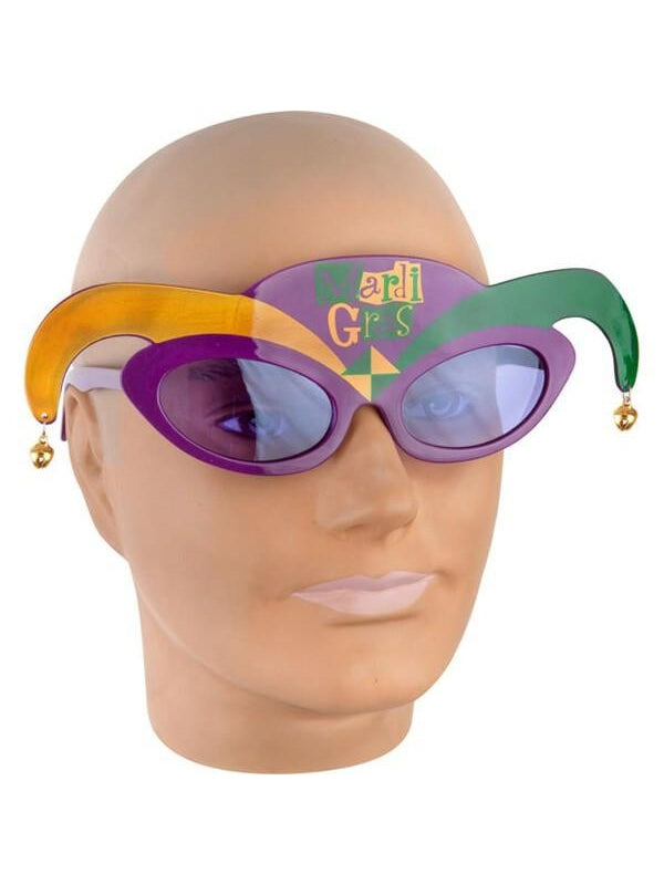 Mardi Gras Clown Glasses by Masquerade