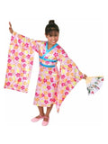 Girls Floral Kimono Cherry Blossom Halloween Costume by Masquerade