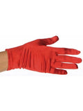 Child's Red Spandex Costume Gloves by Masquerade