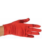 Child's Red Spandex Costume Gloves by Masquerade