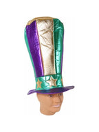 Mardi Gras Stove Pipe Hat by Masquerade