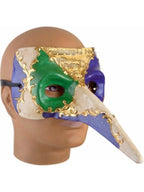 Mardi Gras Casanova Mask by Masquerade