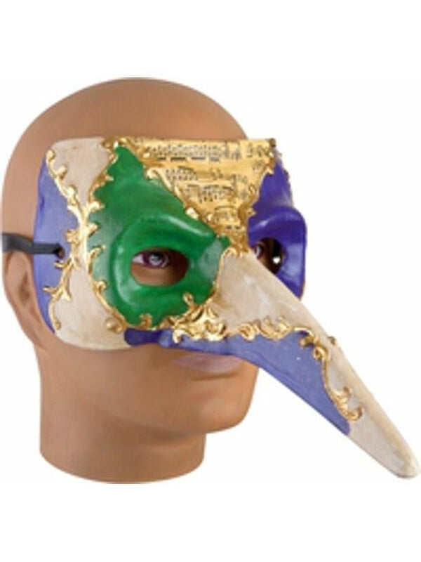 Mardi Gras Casanova Mask by Masquerade