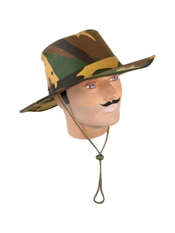 Camouflage Floppy Hat by Masquerade